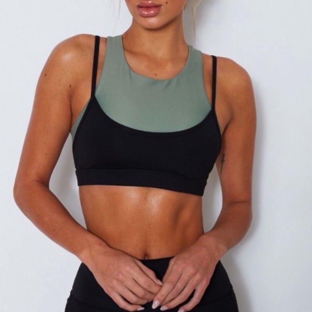 Sarah’s Day Sezzy Luxe Sports Bra Black Olive